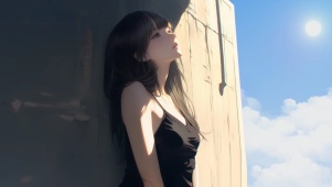 孤独的少女