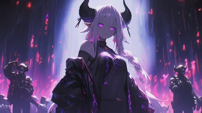 【4K】恶魔少女
