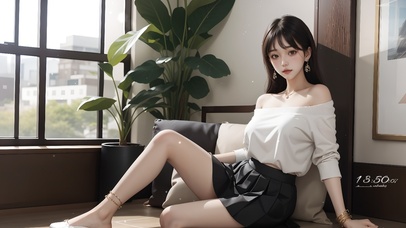 居家JK少女（带真实时间）