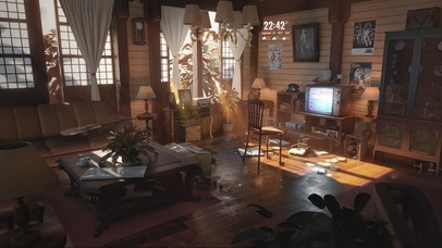 4k 治愈午后阳光电玩房客厅