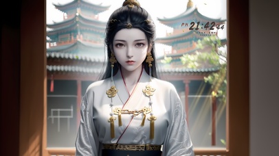 宫廷古风 清纯少女