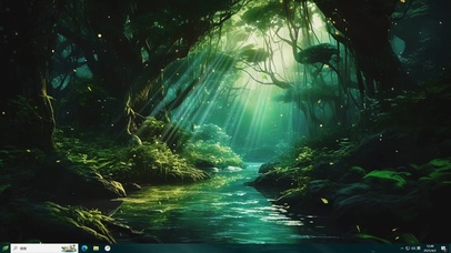 森林AI护眼壁纸-桌面主题