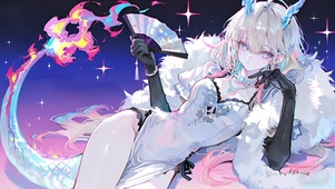 焰影苇草-4k旗袍美女