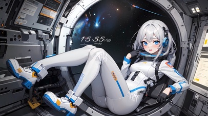4k遨游星际少女