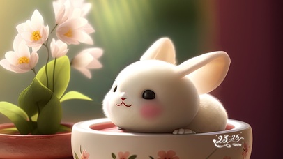 可爱的汤圆兔兔