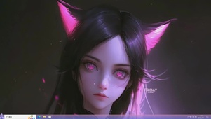 暗黑狐耳女神主题