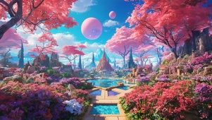唯美樱花花园