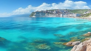 碧蓝黑海海岸