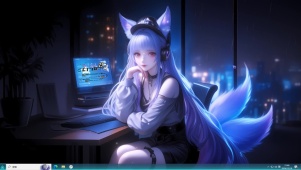 动漫主题 电竞少女