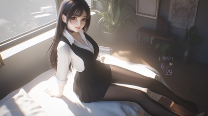 一双似喜非喜含情目