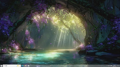 紫雾流萤-桌面主题