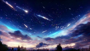 4k 唯美梦幻夜空星河