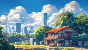 城市小镇