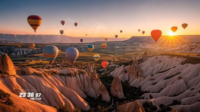 土耳其热气球
