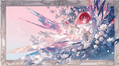 有马加奈-4k插画