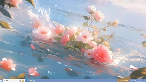 鲜花河流