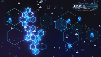 4k科技蜂巢-横屏