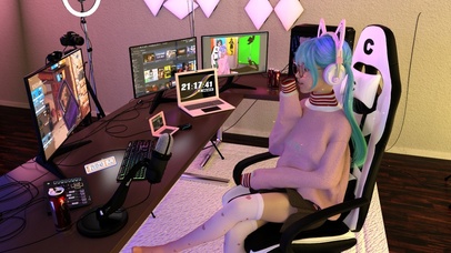 4K 美少女的直播间