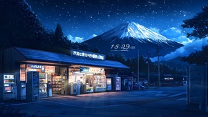 雪山便利店