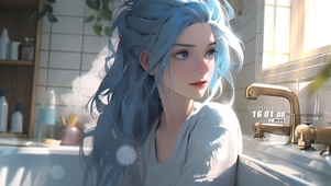 清纯治愈系美女