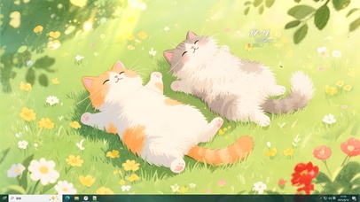  一路生花 治愈猫咪