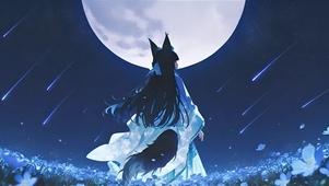 星见雅-星空下的背影