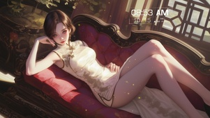 如同雕塑般精致，勾勒出优雅曲线