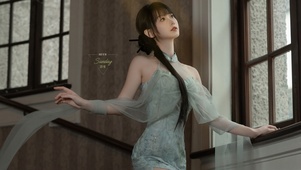 旗袍风美女