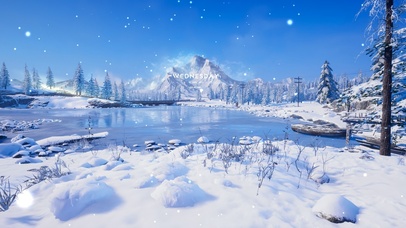 4K唯美治愈山河雪景