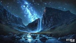 蔚蓝星空
