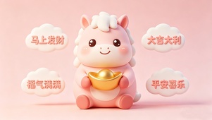 发财大吉福气平安