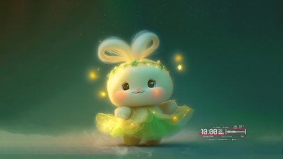 4K  小萌兔  可爱兔兔