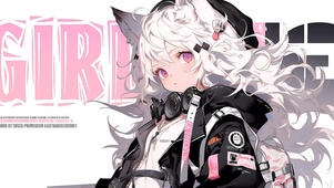 4k时尚可爱兽耳美少女