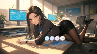 眼眸如同深秋的湖泊，宁静而深邃