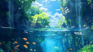 山谷海洋