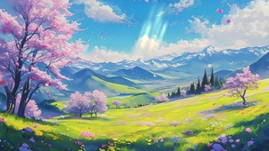 温馨插画壁纸