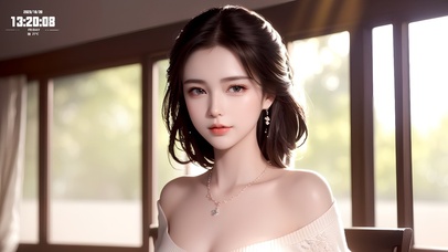 4K性感短发Ai御姐美女