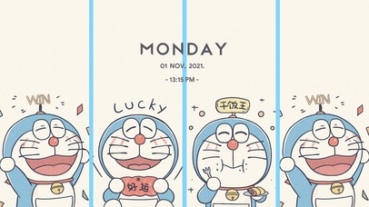 超萌多啦A梦叮当猫