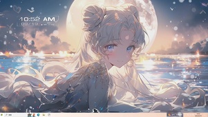 月野兔 雪月