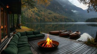 宁静小屋的温馨时光