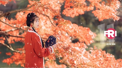 林黛玉古风汉服美女