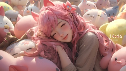 甜美系猫耳女孩