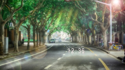 唯美治愈城市街道