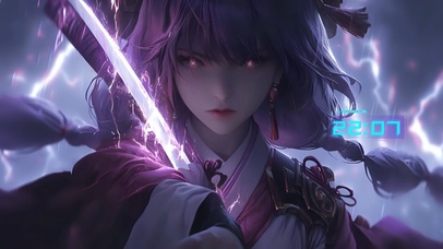 4k 高冷帅气美少女