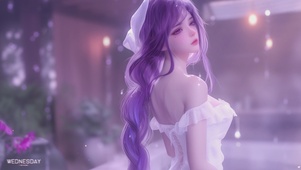 阳光可爱女孩