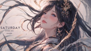 忧郁少女 