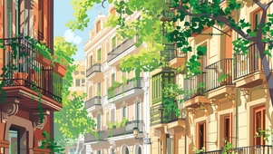 漫游在绿意巴黎