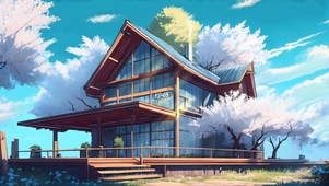 清新治愈 现代别墅