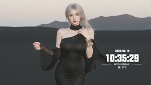 黑色连衣裙的魅力