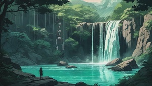 宫崎骏风格风景